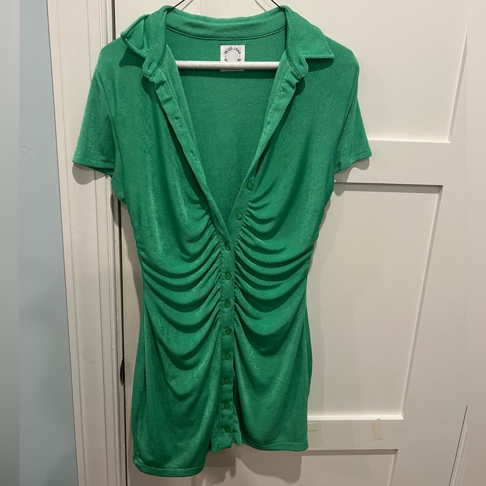 With Jean Alexa dress in size small.